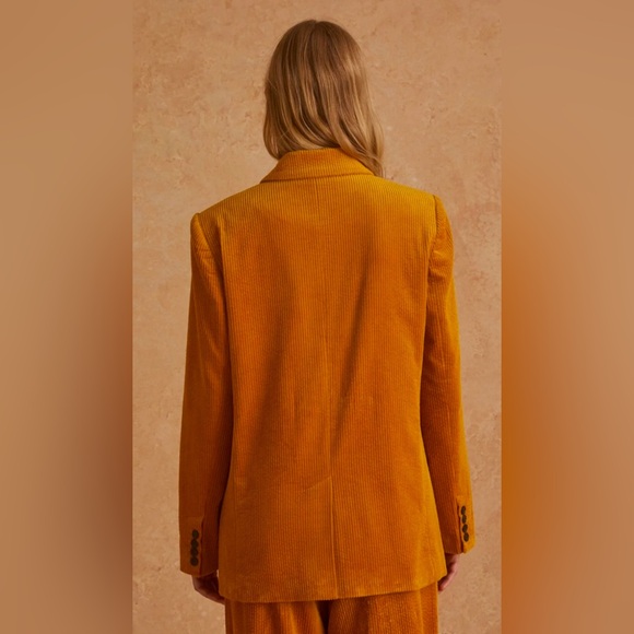 Yerse Corduroy Double breasted Blazer - Picture 4 of 8